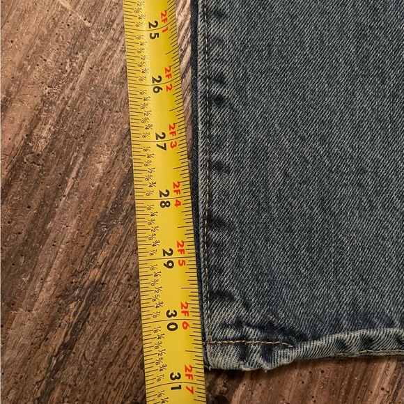 Good American Good Boy High Waist Distressed Nonstretch Jeans, NWT - Picture 15 of 16